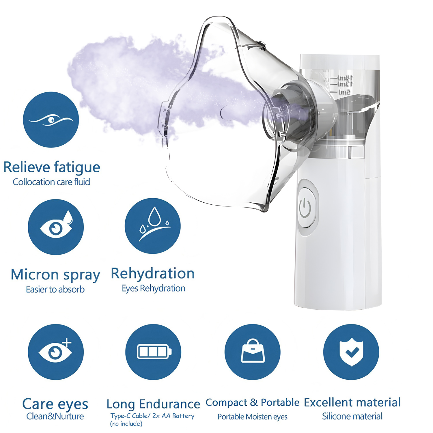 New Portable Facial Steamer3 L - Facial Steamer Nano recension och pris