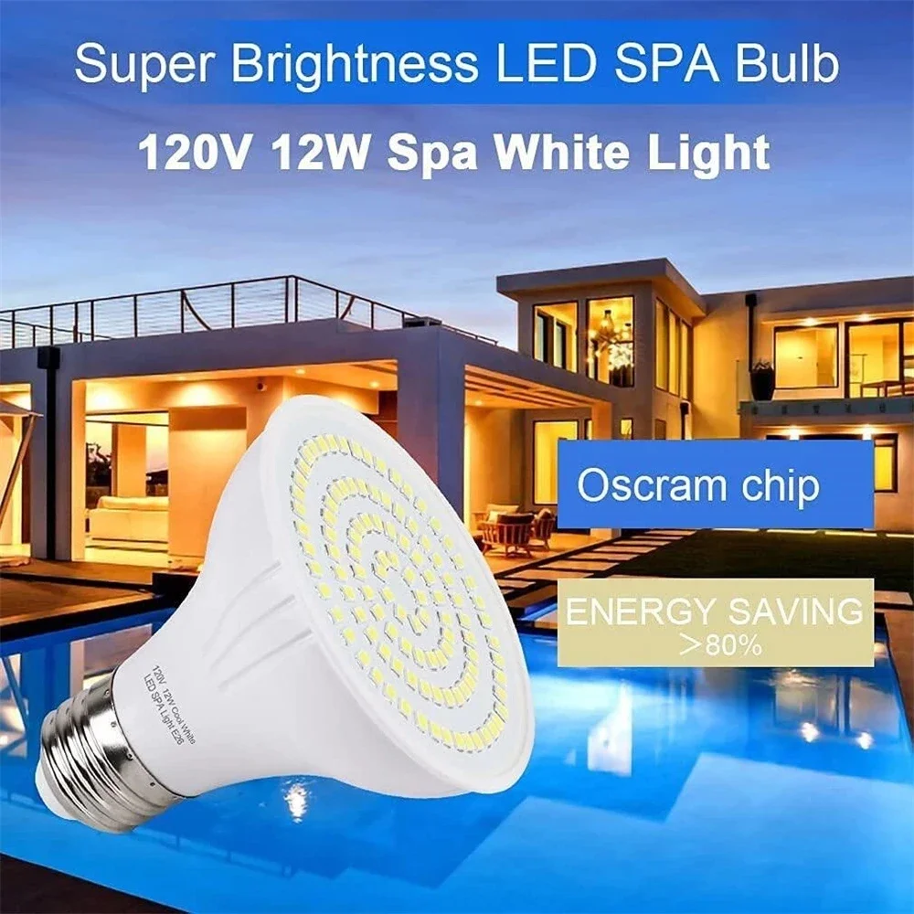 12W SPA Lamp LED Swimming Pool - Xy Spa & Wellness George Town recension och pris