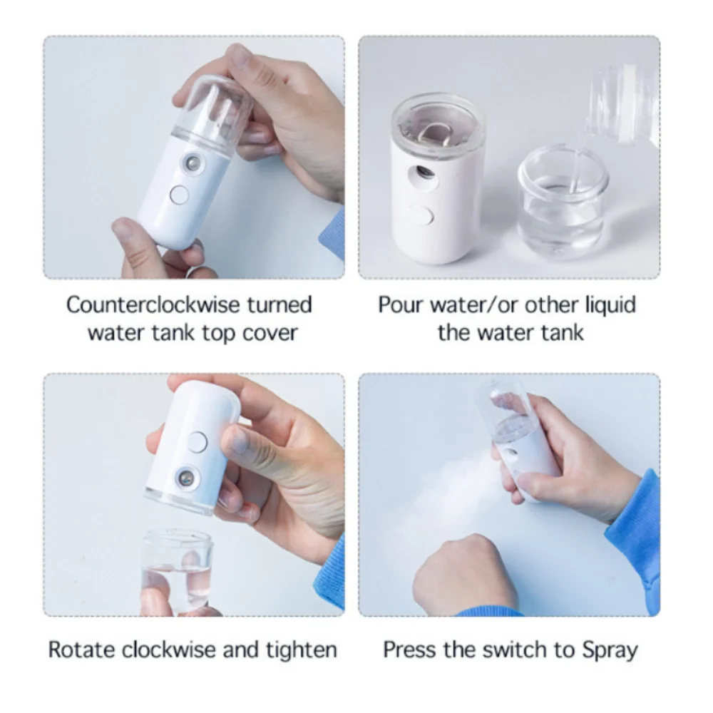 Portable Small Facial Steamer  - Facial Steamer Nano recension och pris
