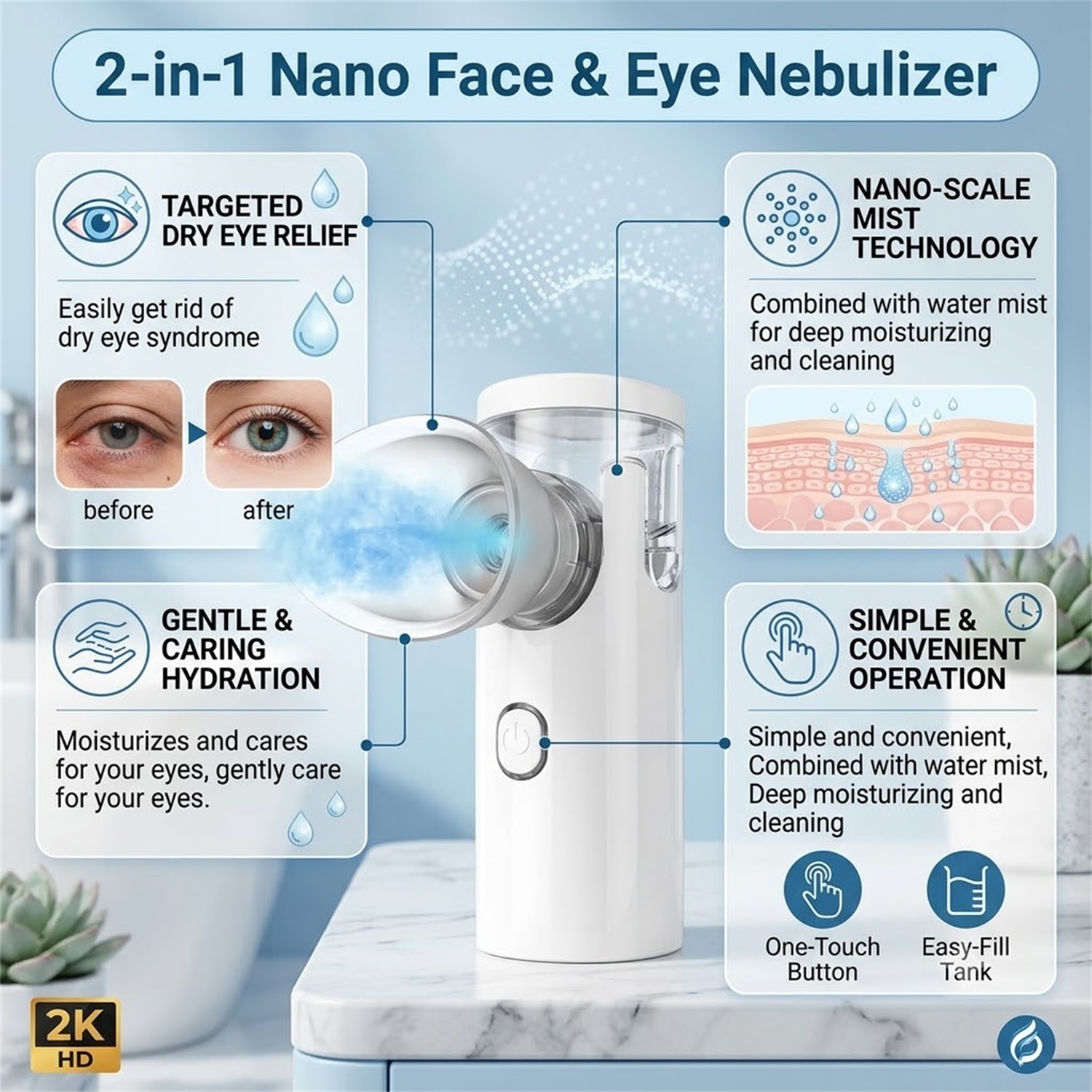 Eye Nano Sprayer Electric Eye  - Facial Steamer Nano recension och pris