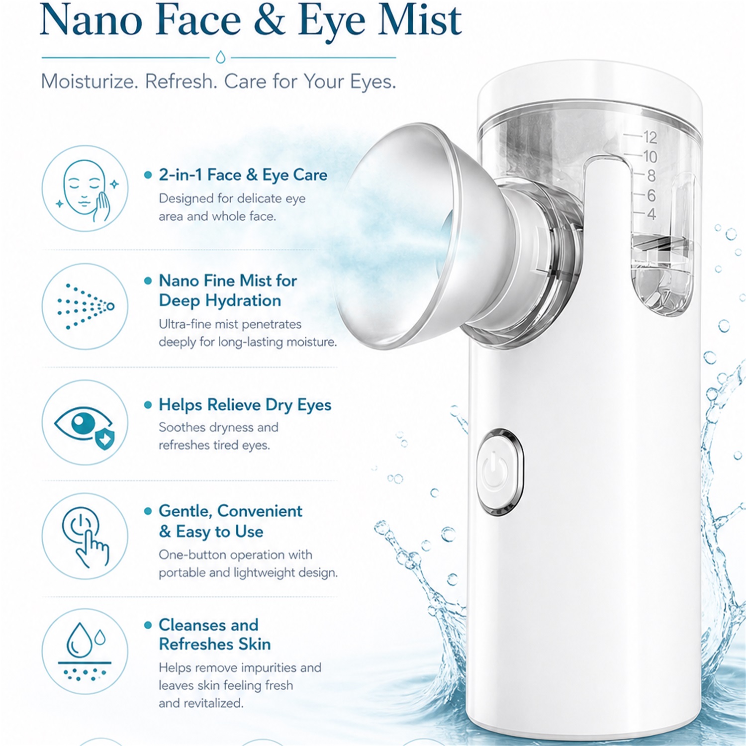 Eye Nano Sprayer Electric Eye  - Facial Steamer Nano recension och pris