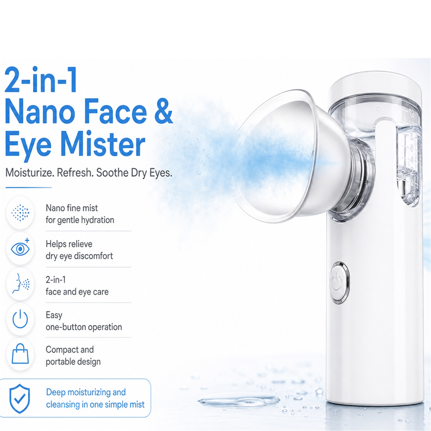 Eye Nano Sprayer Electric Eye  - Facial Steamer Nano recension och pris