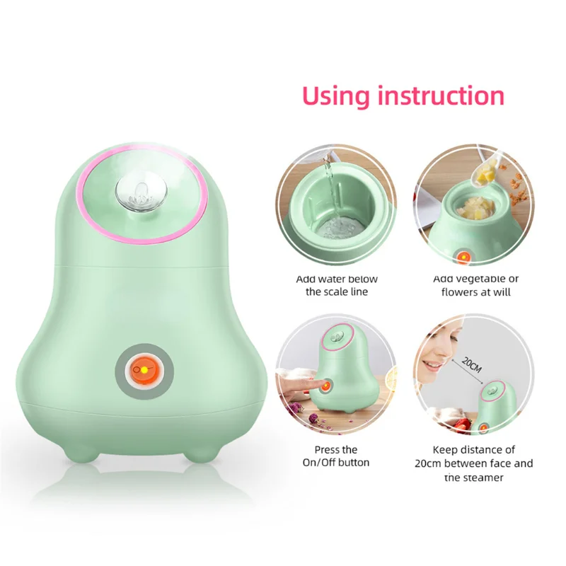 Fruit and Vegetable Facial Ste - Facial Steamer Nano recension och pris