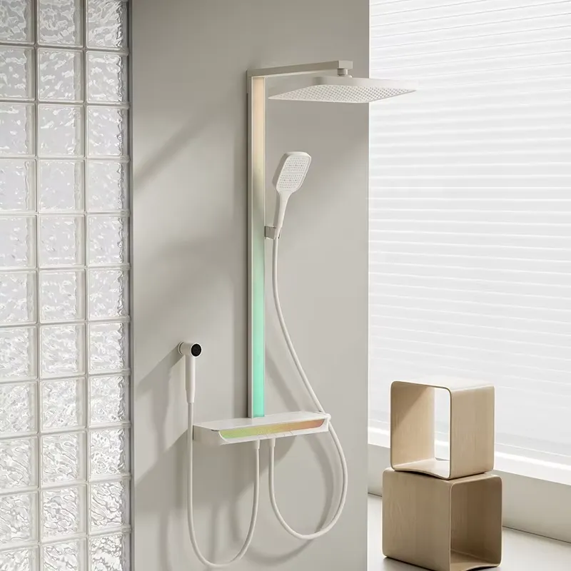 Brass Digital Waterfall Shower - Spa & Wellness Hotel Fitak * * * * recension och pris