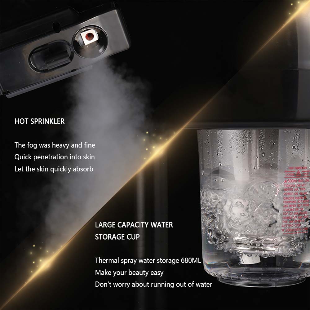 Hot Mist Ozone Humidifier Can  - Facial Steamer Nano recension och pris