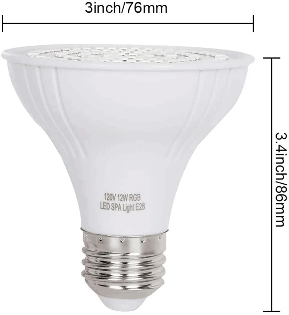 LED Swimming Pool Light E27 E2 - Xy Spa & Wellness George Town recension och pris
