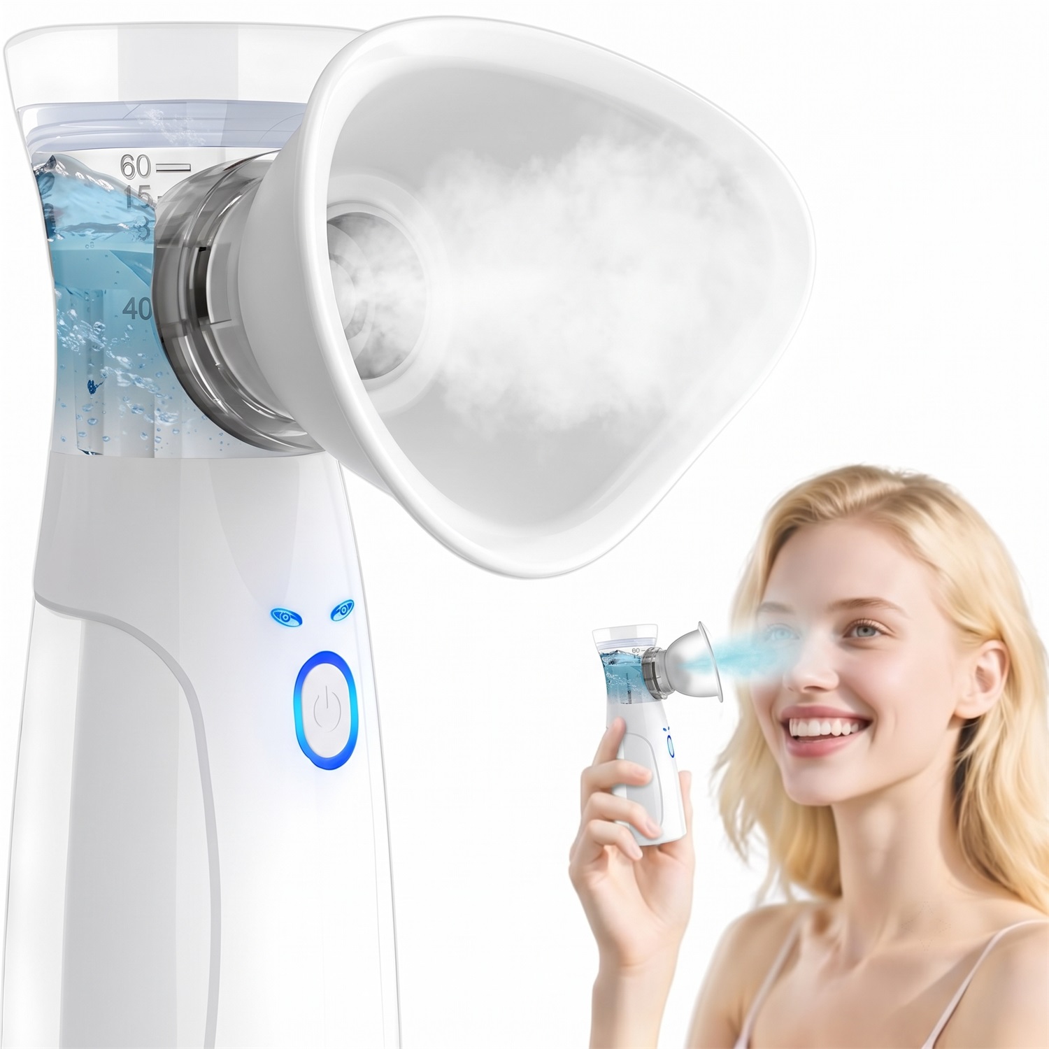 Handheld Facial Nano Mister Po - Facial Steamer Nano recension och pris