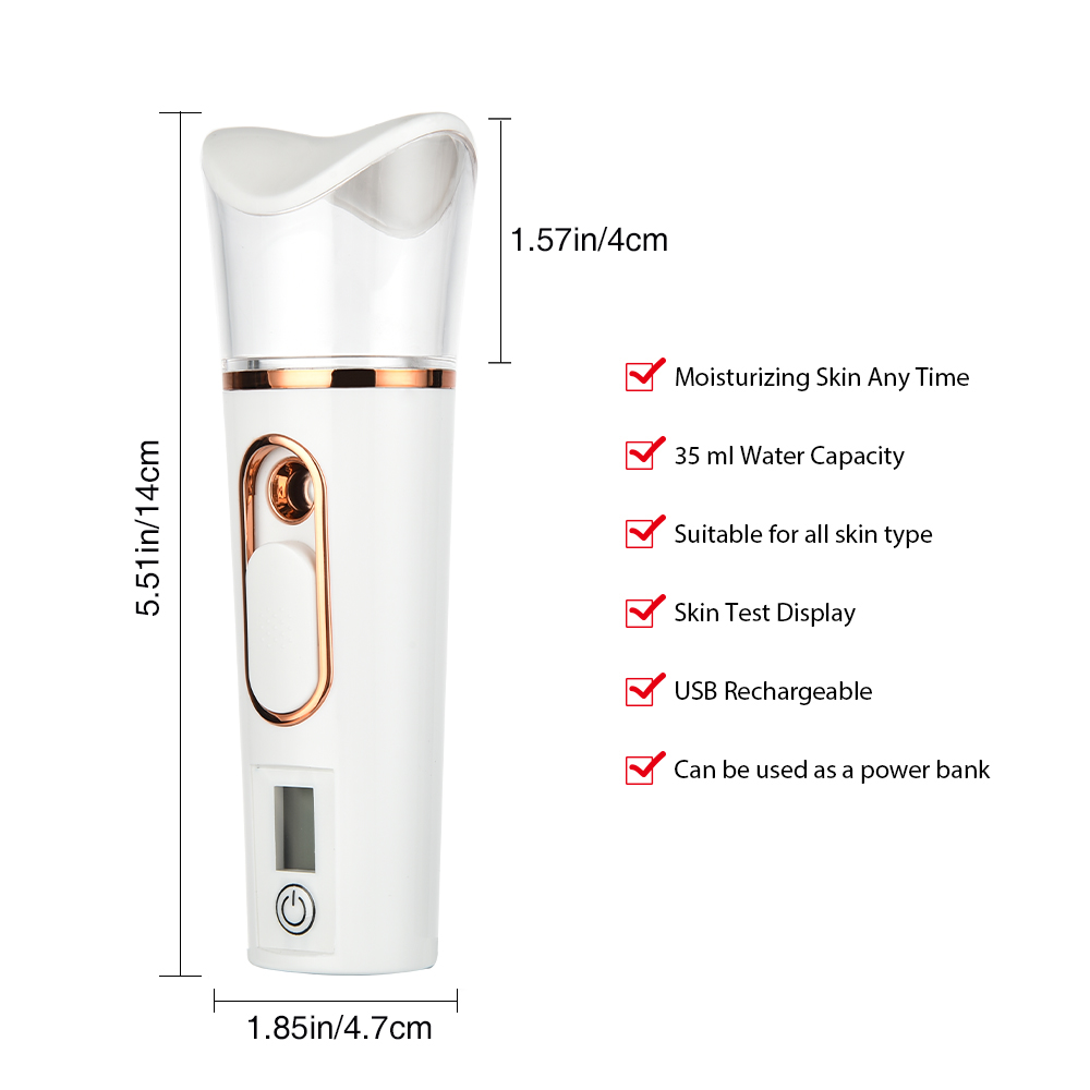 Face Steamer Nano Mister Spray - Facial Steamer Nano recension och pris
