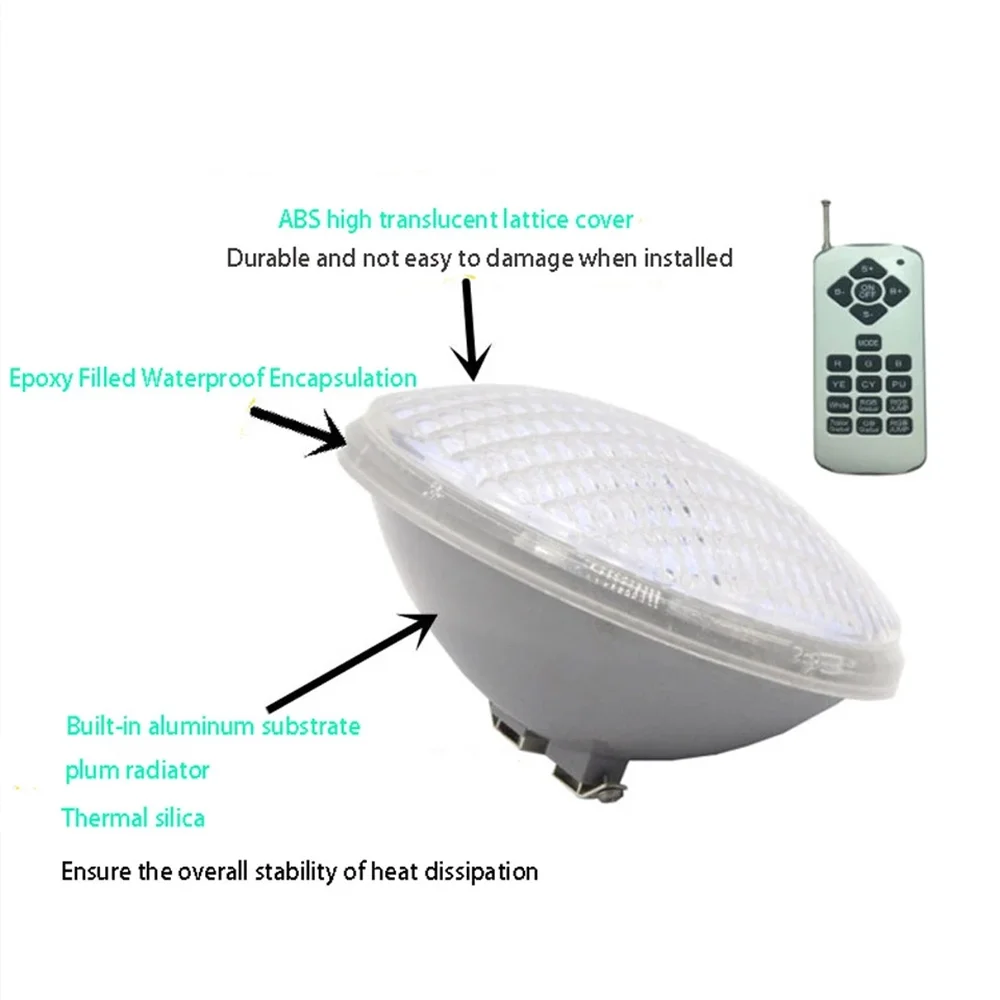 45W 18W RGB LED Underwater Lig - Xy Spa & Wellness George Town recension och pris