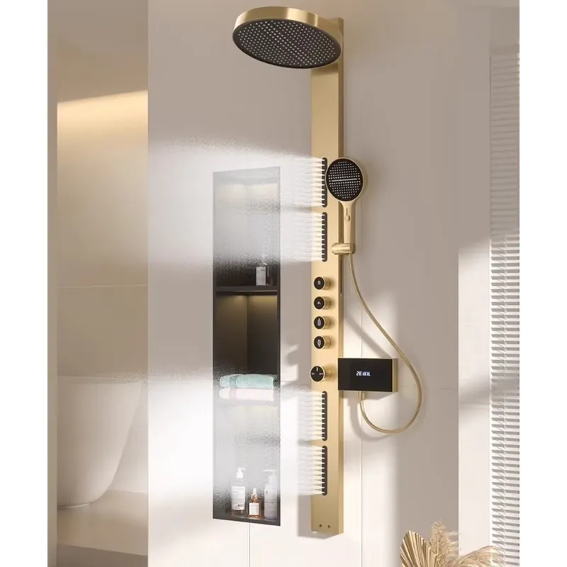 Brass Rainfall Shower Panel Se - Spa & Wellness Hotel Fitak * * * * recension och pris